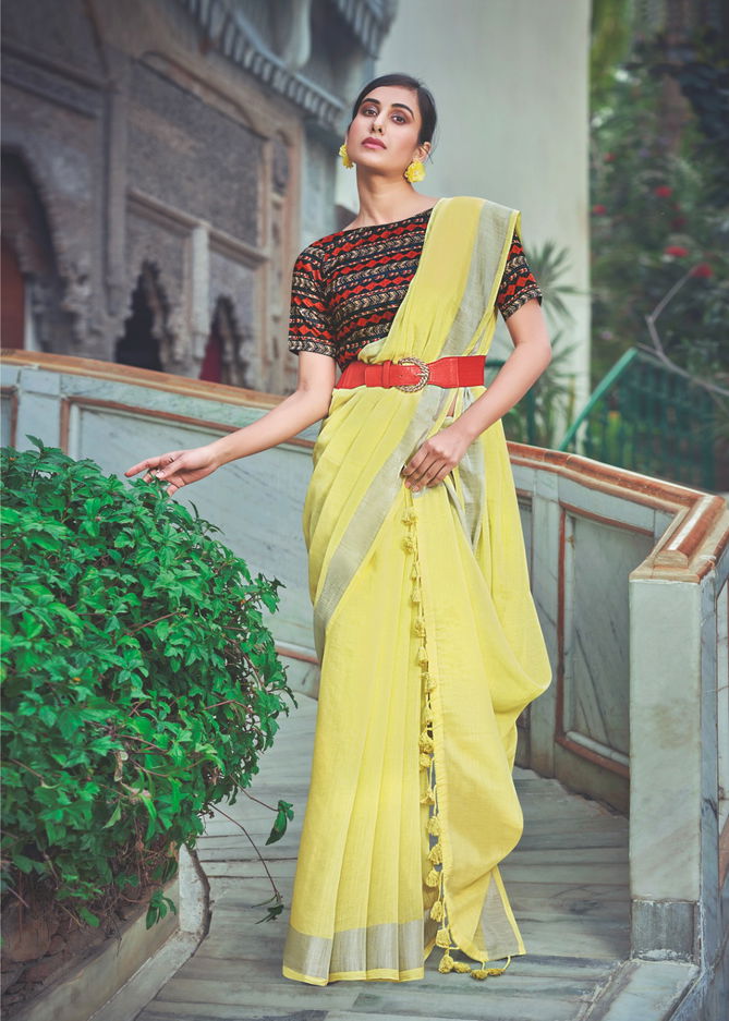 Shreyans Matkaus Wholesale Cotton Party Wear Sarees Catalog